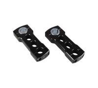 Snell Bar Risers Billet 4" Blue Blue