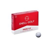 Snell Golf Prime 4.0 - 4-Piece Urethane Golf Ball (85-90 Compression) - Ultra-Fast Core, Low Spin, Exceptional Durability & Greenside Control