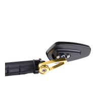 SNELL Neo Bar-end Rearview Mirror Gold Gold