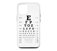 Snellen Eye Chart Vision Test Optometry Aesthetic 20/20 Case for iPhone 12/12 Pro