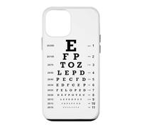 Snellen Eye Chart Vision Test Optometry Aesthetic 20/20 Case for iPhone 12 mini