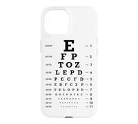 Snellen Eye Chart Vision Test Optometry Aesthetic 20/20 Case for iPhone 15