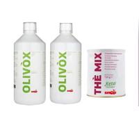 Snep Olivox 2 Bottles- Digestive Function; Liver Detox Supplement Function; intestinal Gas Elimination; Purifying Functions of The Organism; Formula for Daily Wellness antioxidant Detox Cleanse