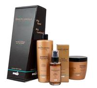 Snep Sneplumina Professional Luxury Hair Care Kit, Moisturizing Shampoo, Silk Effect Mask, Argan Oil Treatment, Anti Hair Loss Set for All Hair Types, 500ml