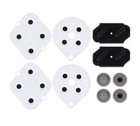 SNES Conductive Pads for Controller Conductive Silicone Button Rubber Pads Replacement Repair Parts 2 Sets Conductive Rubber Pads for Super Nintendo