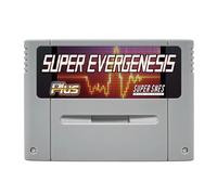 SNES Retro 1000-in-1 Game Cartridge DSP Rev 3.0 version for Evergenesis snes JP/EU NTSC Edition 16-bit Game Console Cartridges,Built-in Save