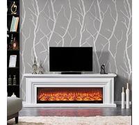 Snewvie Light Grey Wallpaper 3D Embossed Tree Branch Glitter Textured Wallpaper Modern Minimalist Taupe Striped Feature Wall Paper for Bedroom Living Room TV Backdrop Hallway