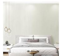 Snewvie Striped Wallpaper Beige Plain Textured Wallpaper Non-Woven 3D Embossed Glitter Geometric Wall Paper for Bedroom Adults Teenager Living Room Lounge Hallway Stairs