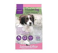 Wonderdog Hypoallergenic Salmon & Rice Dry Dog Food with Joint Care | Gentle Nutrition for Sensitive Active Dogs | 15 kg