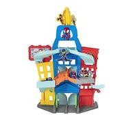 Marvel’s Spidey and His Amazing Friends 24” Tall Amazing Metals City Track Set with Two Exclusive 3-Inch Die-Cast Vehicles Included