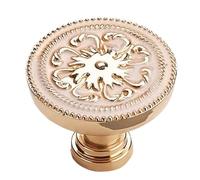 SNGUOQ 10pcs Retro Bronze Kitchen Cabinet Knobs Cupboard Door Zinc Alloy Handles Vintage Wardrobe Furniture Handle Drawer Pulls for Cabinets, Handles(Amber White2)