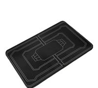 SNGUOQ 1pc Frost Trap Welcome Doormat Anti-skid Super Absorbent Bath Mats Home Entrance Rugs Kitchen Footpad Living Room Bedroom Carpet For Entrances, Interiors(Black)