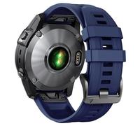 SNHHNSW Fenix 8X Band 26 mm Fenix 6X Fenix 5X Quickfit Bracelet de montre Fenix 5X Plus Bracelet en silicone Fenix 7X pro Fenix 3 Smartwatch Band (bleu + blanc)