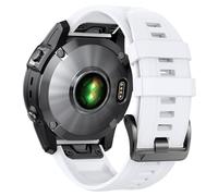 SNHHNSW Fenix 8X Band 26 mm Fenix 6X Fenix 5X Quickfit Bracelet de montre Fenix 5X Plus Bracelet en silicone Fenix 7X pro Fenix 3 Smartwatch Band (bleu + blanc)