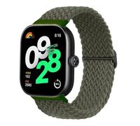 SNHHNSW for for Redmi Watch 4 Strap Elastic Adjustable sport Nylon Braided wrist Replacement belt bracelet for Miband 8 pro band