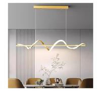 SNHHNSW Modern Long Rotate LED Pendant Lamp Dimmable Dining Room Kitchen Coffee Table Lamps Home Indoors Decorative Lamps,Chandelier