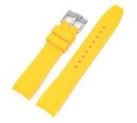 SNHHNSW Silicone Strap for Citizen Curved End Arc Watch Band for for for Soft Waterproof Bracelet 20mm 22mm