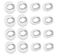SNHTLS Galaxy Buds Live Replacement Earbud Tips, White, 8 Pairs | Replacement Earbuds Tips, Ear Cushion, S/L Sizes