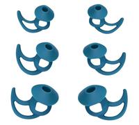 SNHTLS Silicone Earbud Tips Replacement Earbud Tips Compatible with Bose QuietComfort I and Sport Earbuds 3 Pairs Blue (S M L)