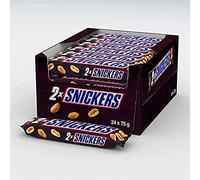 Snicker Duo, Chocolate bar, 75g, Packing 24pcs with Free Swiss Sweets