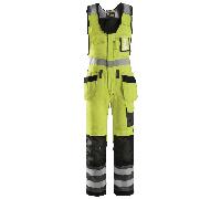 Snickers 0213 Hi-Vis One-Piece Holster Pocket Trousers, Class 2 Various Colours