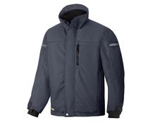 Snickers 1100 AllroundWork, 37.5 Insulated Jacket Steel Grey/Black - XS