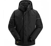 Snickers 1112 AllroundWork Waterproof Insulated Jacket Black S Colour: S