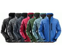 Snickers Softshell Jacket True Blue/Black S Regular Colour: True Blue/ S Regular