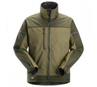 Snickers 1216 AW SoftS Stretch Jacket Khaki Green 3XL Colour: Khaki Gr 3XL