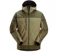 Snickers 1226 AW Hood SoftS Stretch Jacket Khaki Green XL Colour: Khak XL
