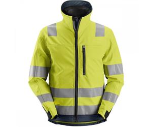 Snickers 1230 AllroundWork High-Vis Softshell Jacket Class 3 High Visi XS