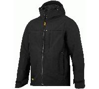 Snickers AllroundWork Waterproof Shell Jacket - Black - XXXL