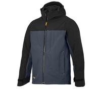 Snickers 1303 AllroundWork, Waterproof Shell Jacket Black - Size: S Co S