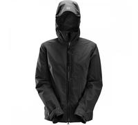 Snickers 1367 AllroundWork, Womens Waterproof Shell Jacket Black XL Co XL