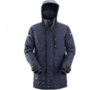 Snickers 1800 AllroundWork, Waterproof 37.5 Insulated Parka Navy S Col S