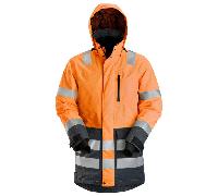 Snickers 1830 AllroundWork, Hi-Vis Waterproof Parka Jacket Class 3 Various Colou