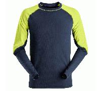 Snickers 2405 Neon Lightweight Long Sleeve T-Shirt