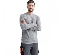 Snickers 2427 AllroundWork Wool Long Sleeve T-Shirt Grey Melange L Col L