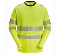 Snickers 2431 High-Vis Class 2/3 Long-Sleeve T-Shirt