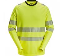 Snickers 2431 High-Vis Class 2/3 Long-Sleeve T-Shirt High Visibility Y M