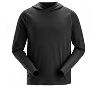 Snickers 2456 Stay Fresh Hoodie Black S Chest Size: S, Colour: Black S