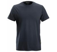 Snickers 2502 Classic 100% Cotton Casual Work T-Shirt Short Sleeve Navy Black