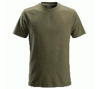 Snickers Workwear Short Sleeve T-Shirt 2502 Brushed Cotton Classic Top Ocean S-2XL