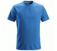 Snickers Workwear Short Sleeve T-Shirt 2502 - Brushed Cotton Classic Top - Ocean S L