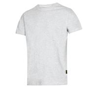 Snickers 2502 Short Sleeve T Shirt Brushed Cotton Classic Top: Ash Siz 3XL
