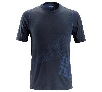 Snickers FlexiWork, 37.5 Technology Short Sleeve T-shirt Navy Size: XS XS