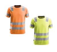 Snickers AllroundWork, High-Vis T-Shirt CL 2 High Visibility Orange Si M