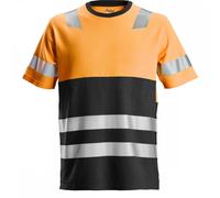 Snickers 2534 High-Vis Class 1 T-Shirt High-Vis Orange/Black S Colour: S