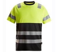 Snickers 2535 High-Vis Class 1 Short Sleeve Work T-Shirt