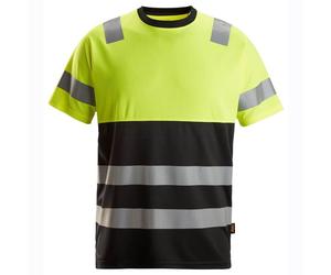 Snickers 2535 High-Vis Class 1 Short Sleeve Work T-Shirt